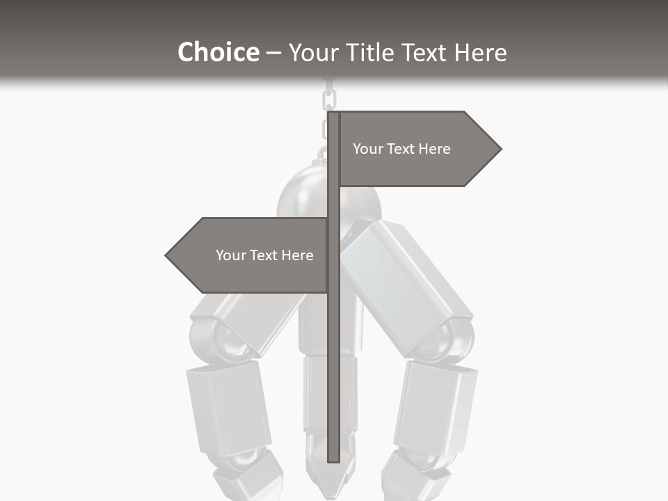 Background Steel Isolated PowerPoint Template