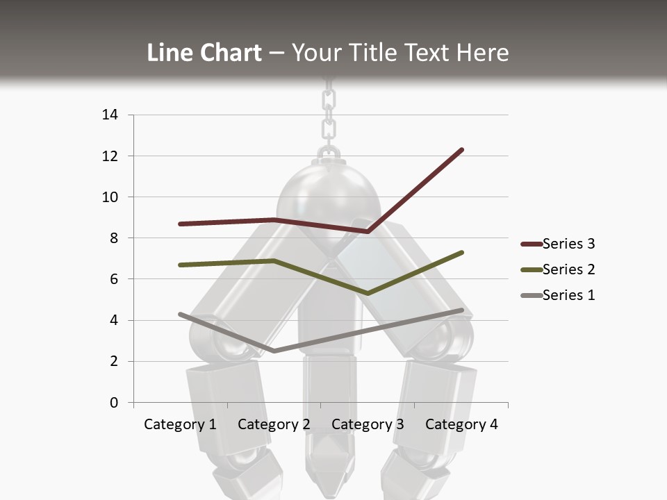 Background Steel Isolated PowerPoint Template