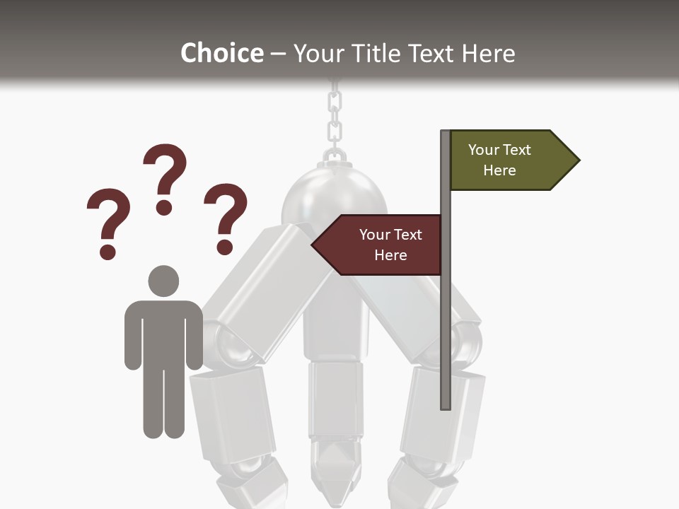 Background Steel Isolated PowerPoint Template