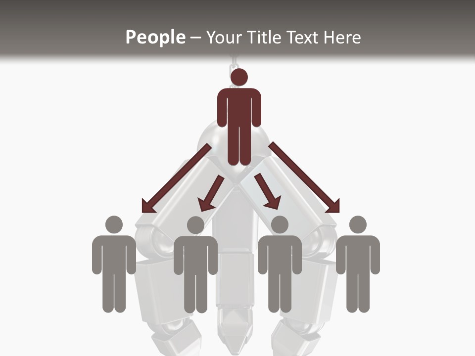 Background Steel Isolated PowerPoint Template