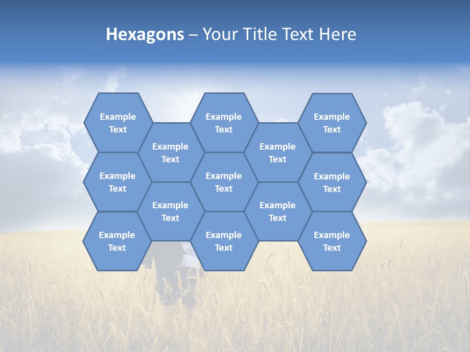 Grass Happy Young PowerPoint Template