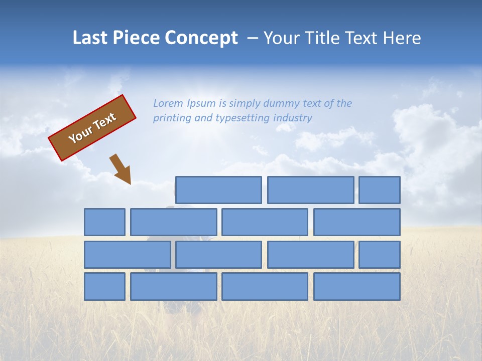 Grass Happy Young PowerPoint Template