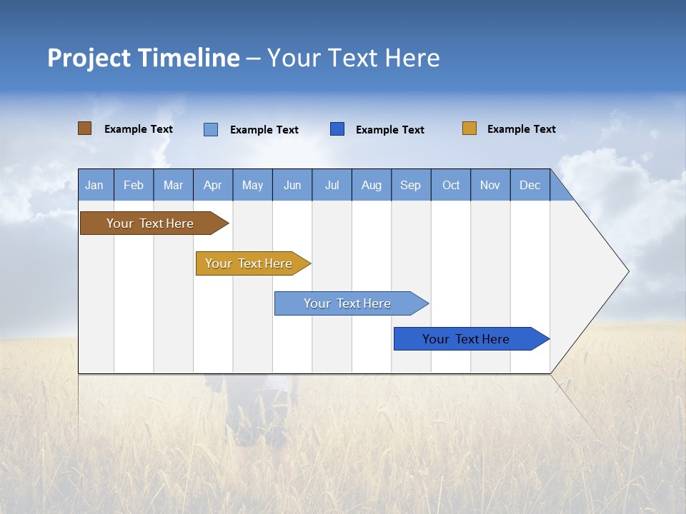 Grass Happy Young PowerPoint Template