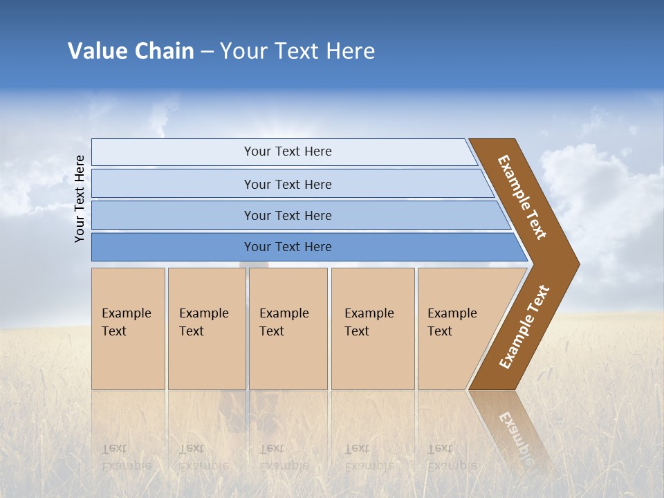 Grass Happy Young PowerPoint Template