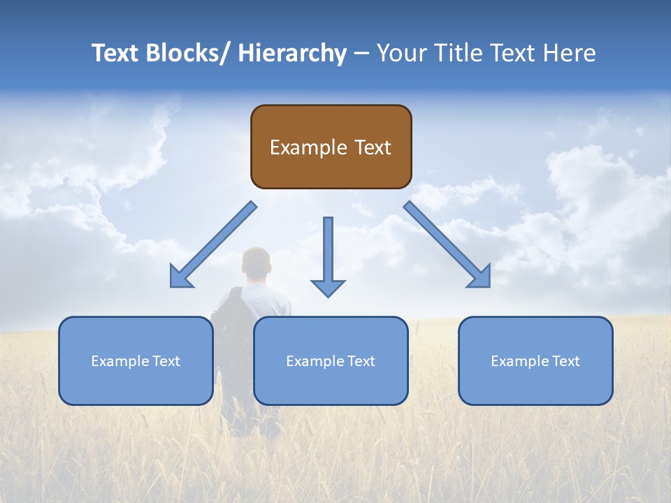 Grass Happy Young PowerPoint Template