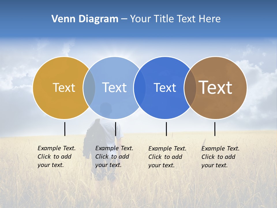 Grass Happy Young PowerPoint Template