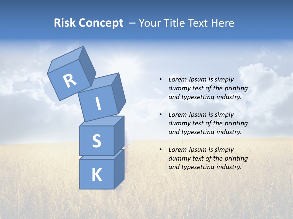 Grass Happy Young PowerPoint Template