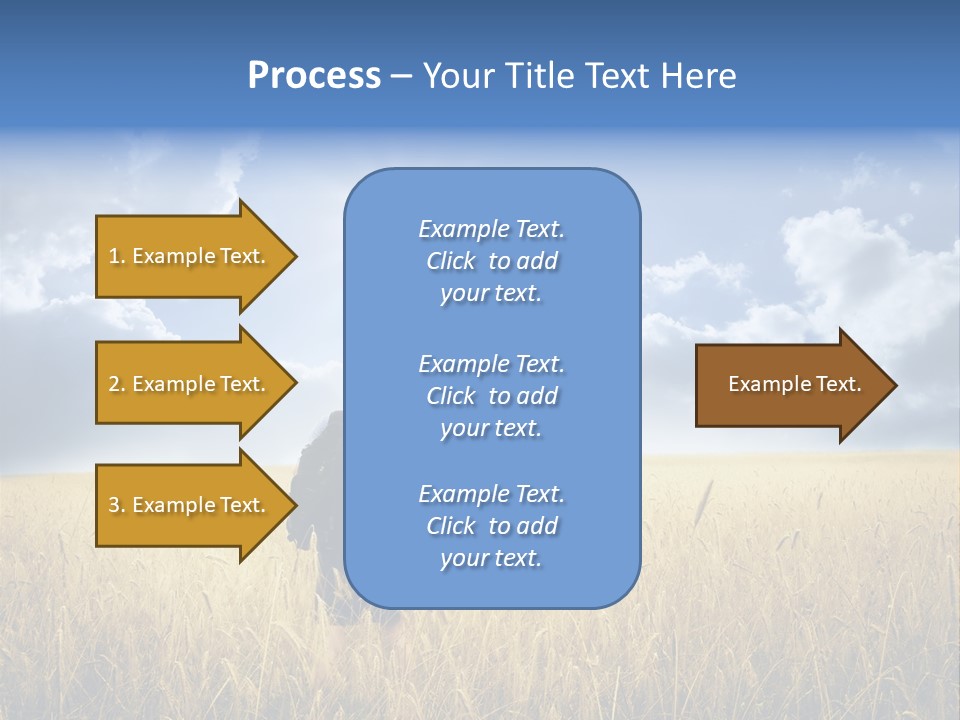 Grass Happy Young PowerPoint Template