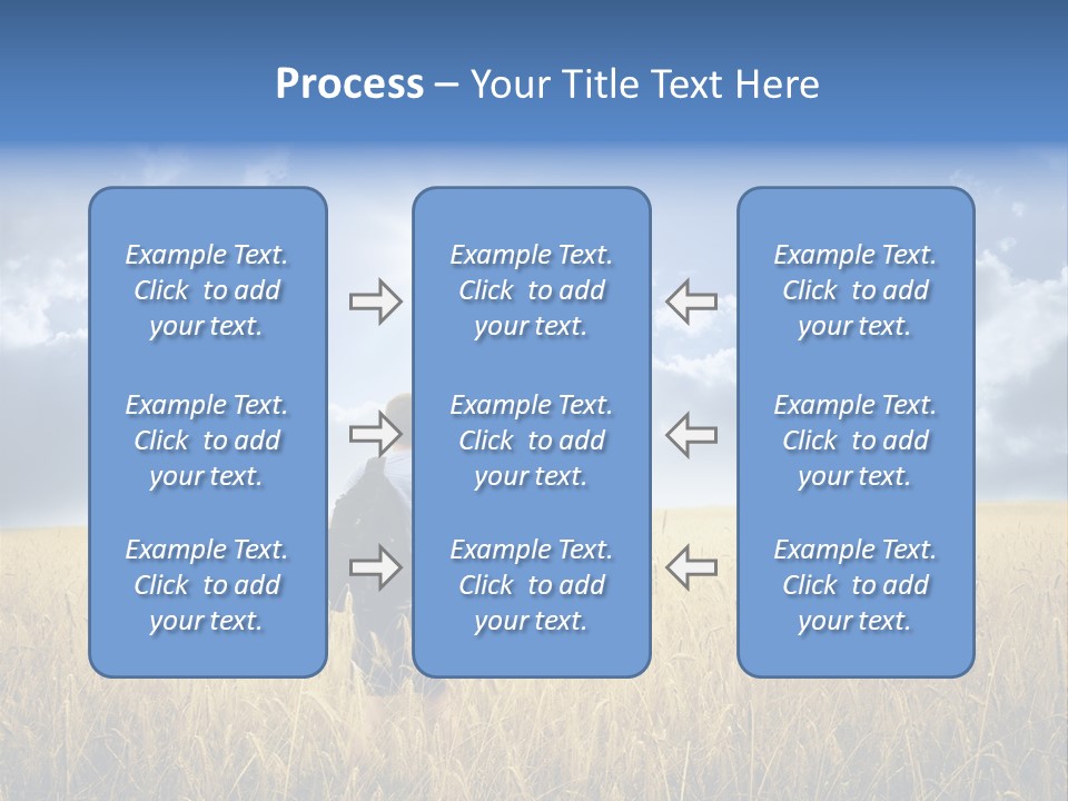 Grass Happy Young PowerPoint Template