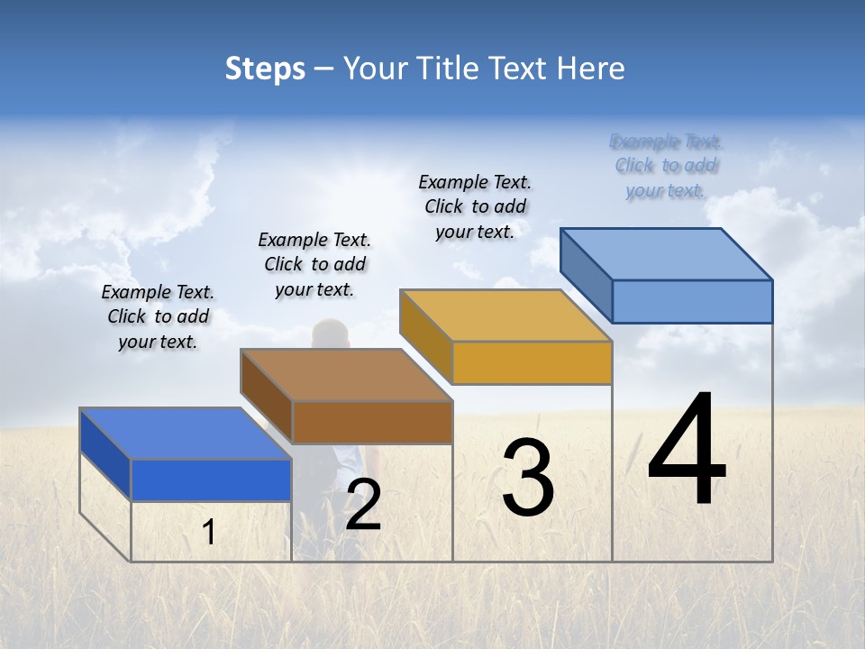 Grass Happy Young PowerPoint Template