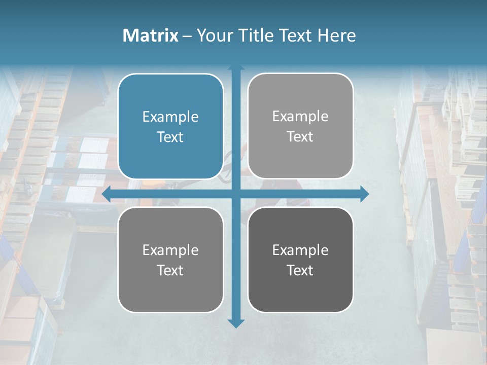 Moving Stacker Manufacturing PowerPoint Template