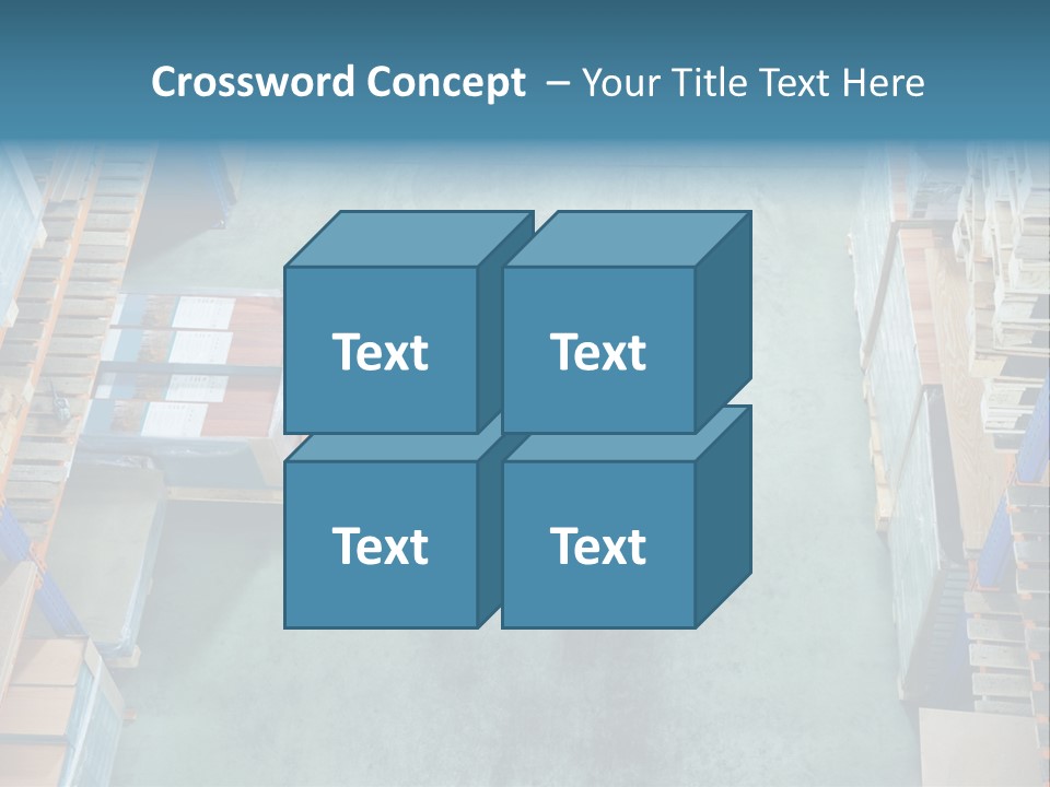 Moving Stacker Manufacturing PowerPoint Template