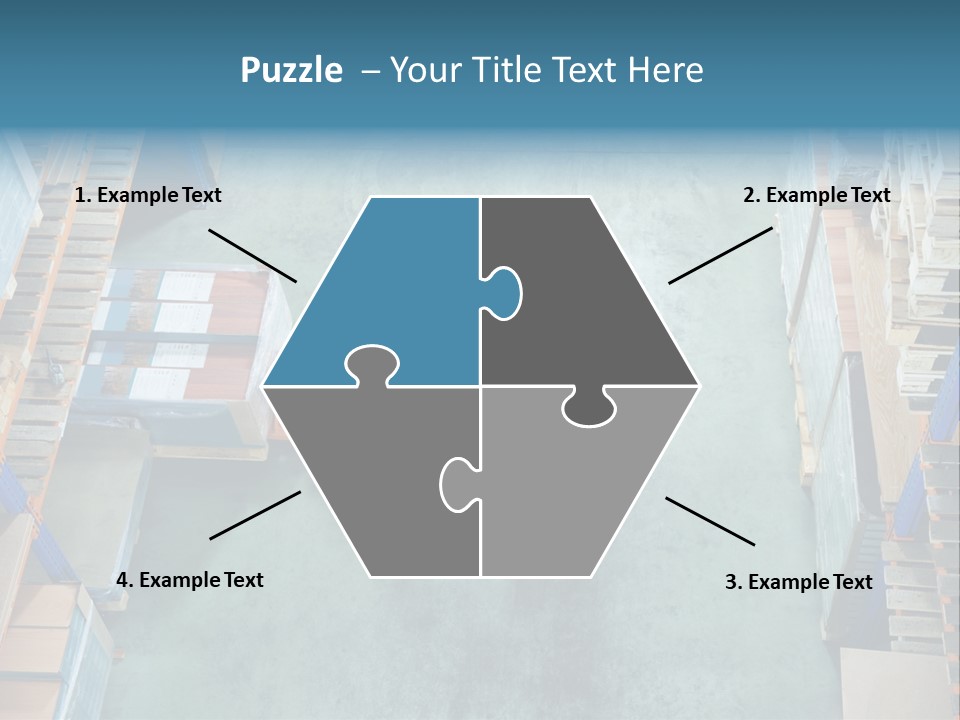 Moving Stacker Manufacturing PowerPoint Template