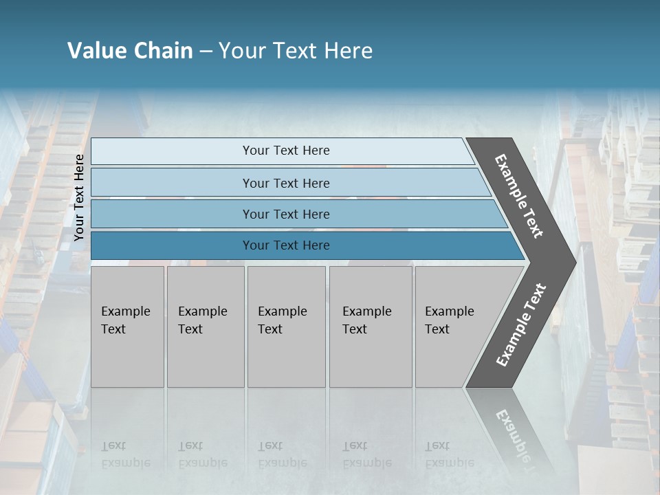Moving Stacker Manufacturing PowerPoint Template