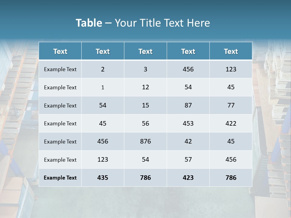 Moving Stacker Manufacturing PowerPoint Template