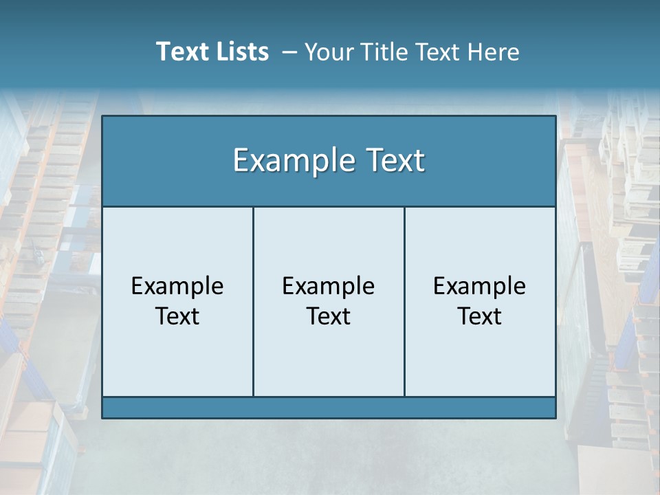 Moving Stacker Manufacturing PowerPoint Template