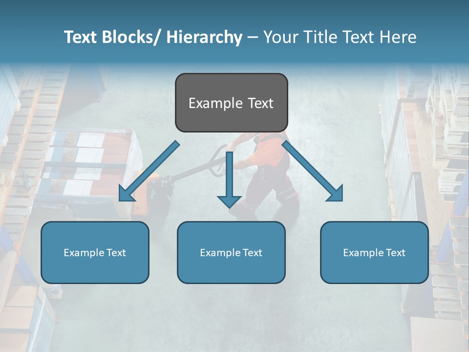 Moving Stacker Manufacturing PowerPoint Template
