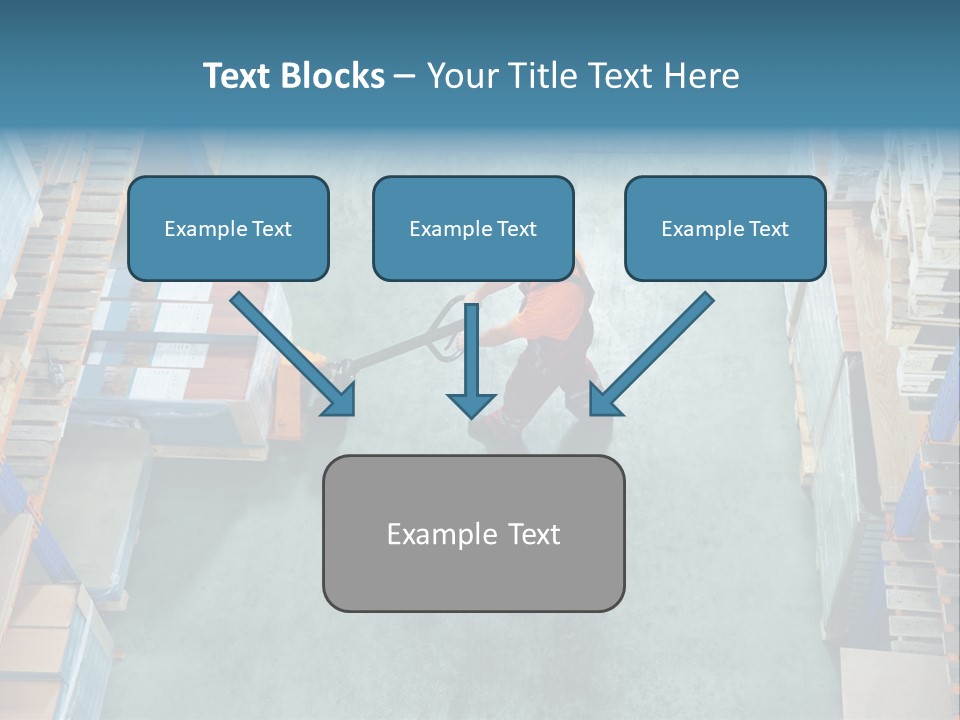 Moving Stacker Manufacturing PowerPoint Template