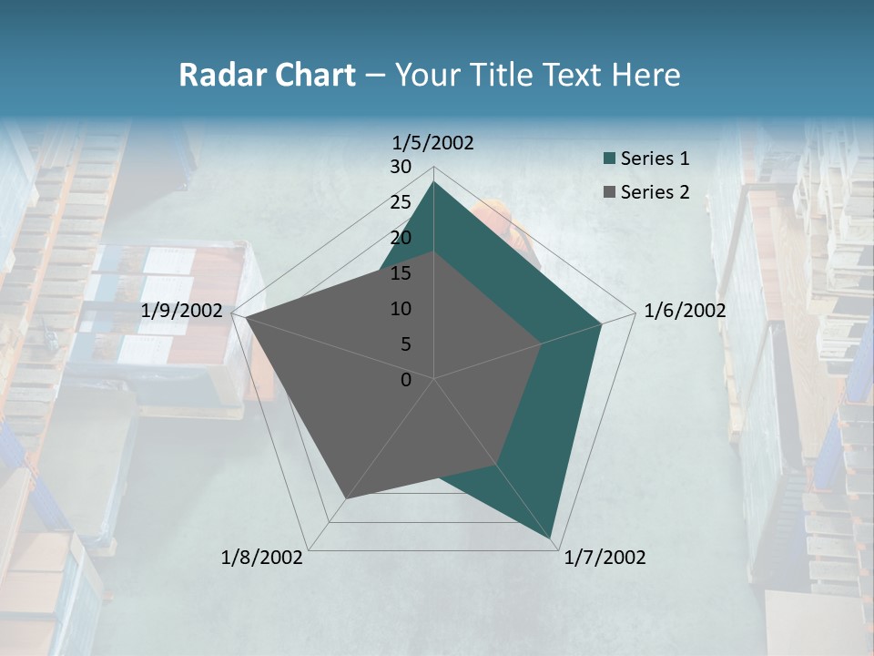 Moving Stacker Manufacturing PowerPoint Template