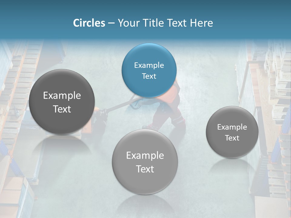 Moving Stacker Manufacturing PowerPoint Template