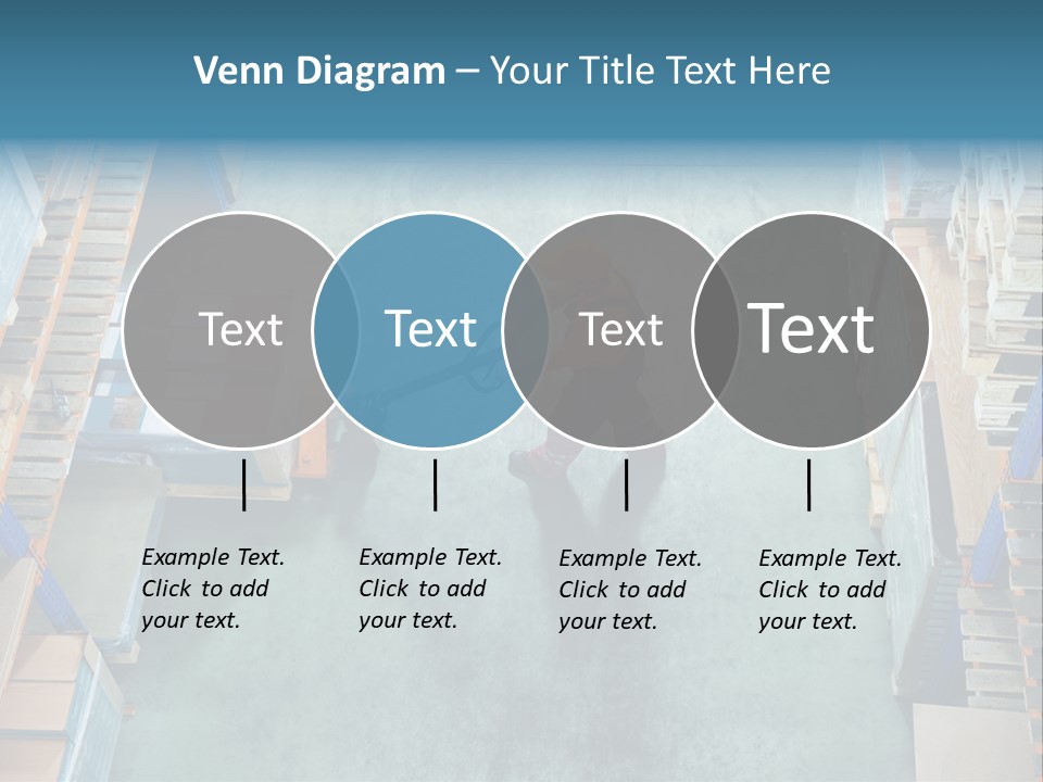Moving Stacker Manufacturing PowerPoint Template