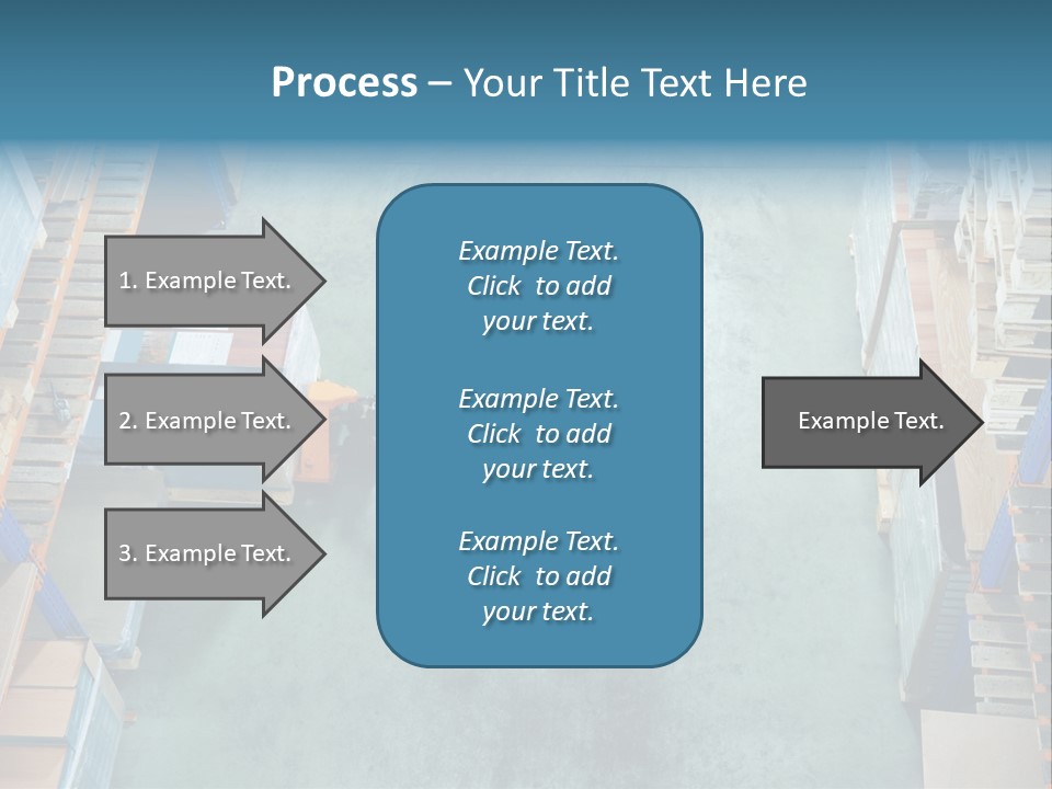 Moving Stacker Manufacturing PowerPoint Template