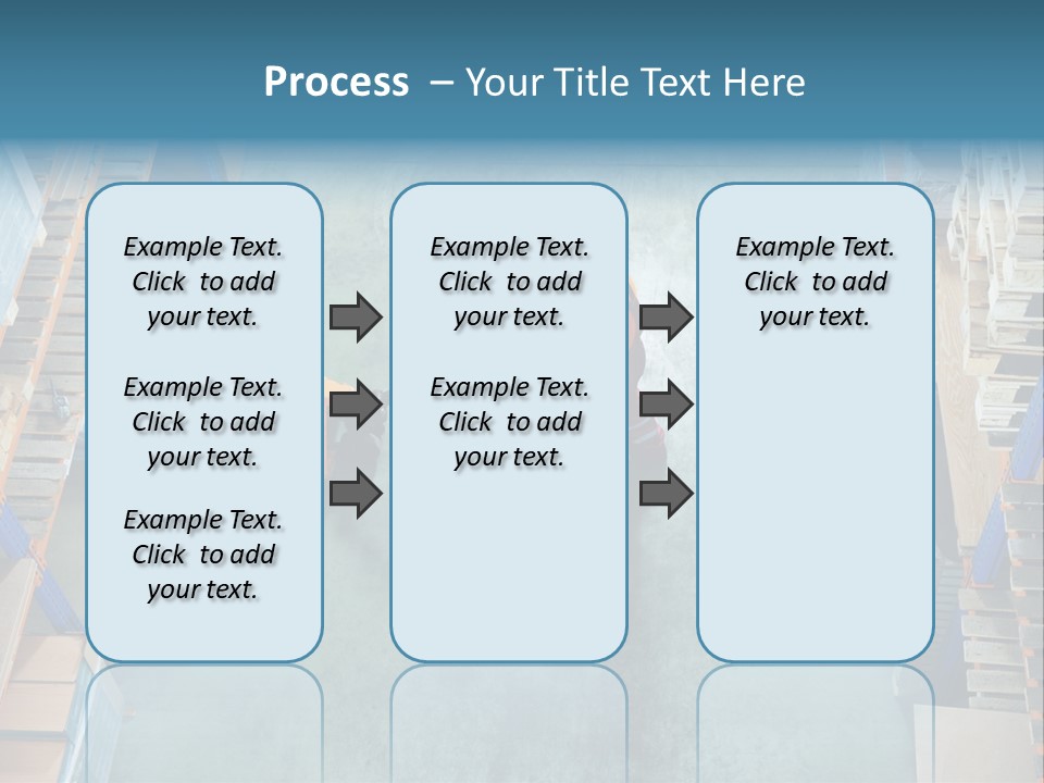 Moving Stacker Manufacturing PowerPoint Template