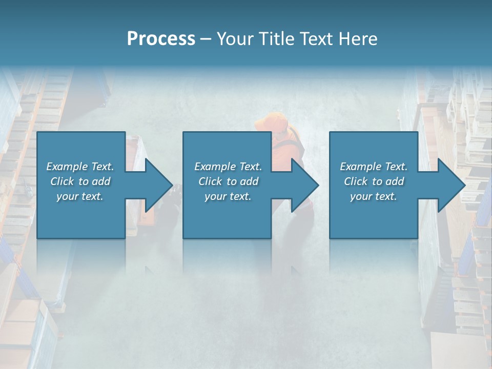 Moving Stacker Manufacturing PowerPoint Template
