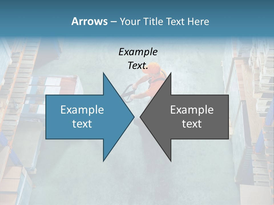 Moving Stacker Manufacturing PowerPoint Template