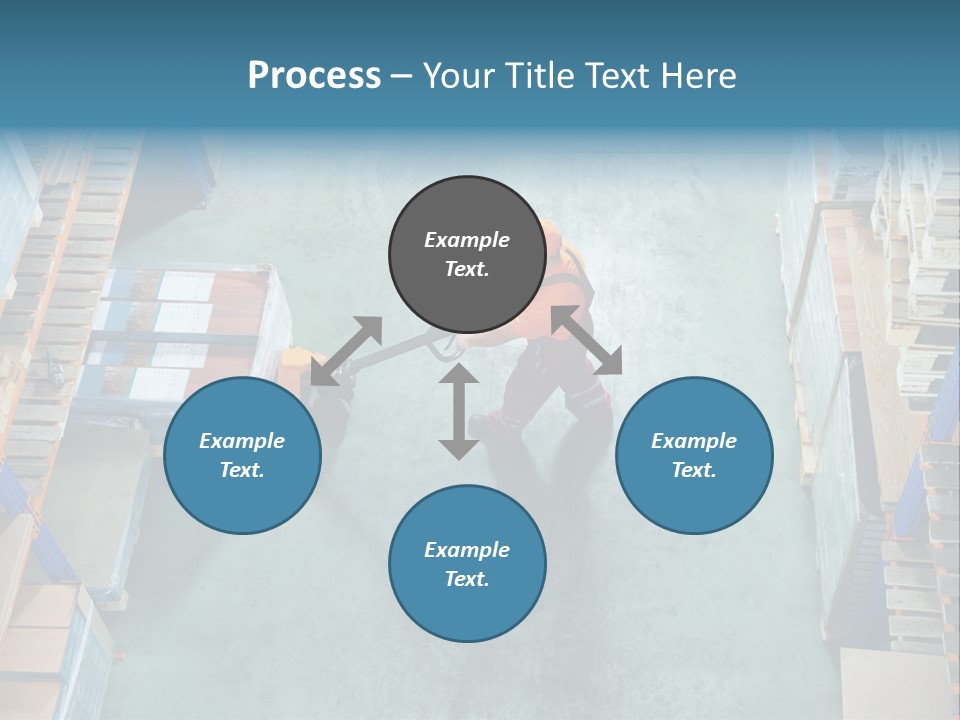 Moving Stacker Manufacturing PowerPoint Template