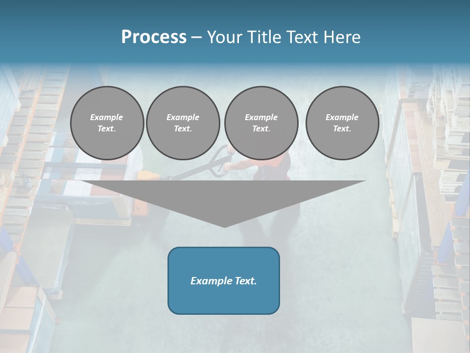 Moving Stacker Manufacturing PowerPoint Template