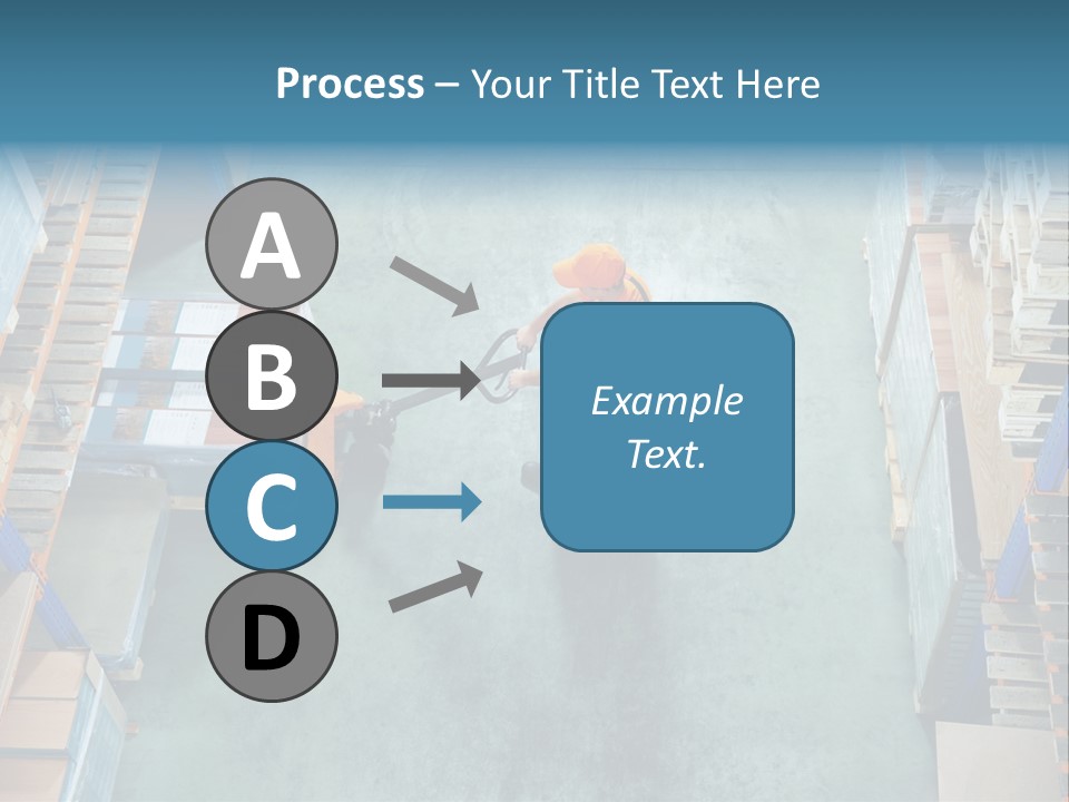 Moving Stacker Manufacturing PowerPoint Template