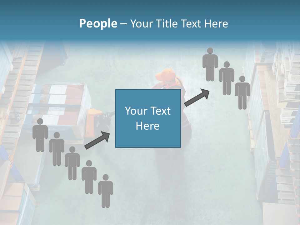 Moving Stacker Manufacturing PowerPoint Template