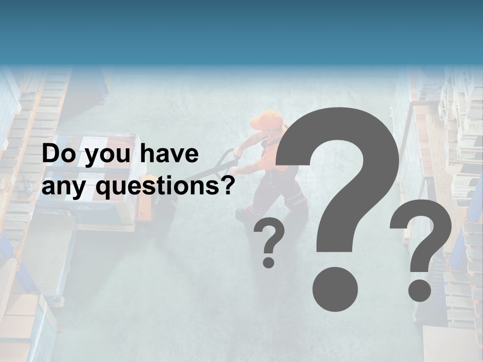 Moving Stacker Manufacturing PowerPoint Template