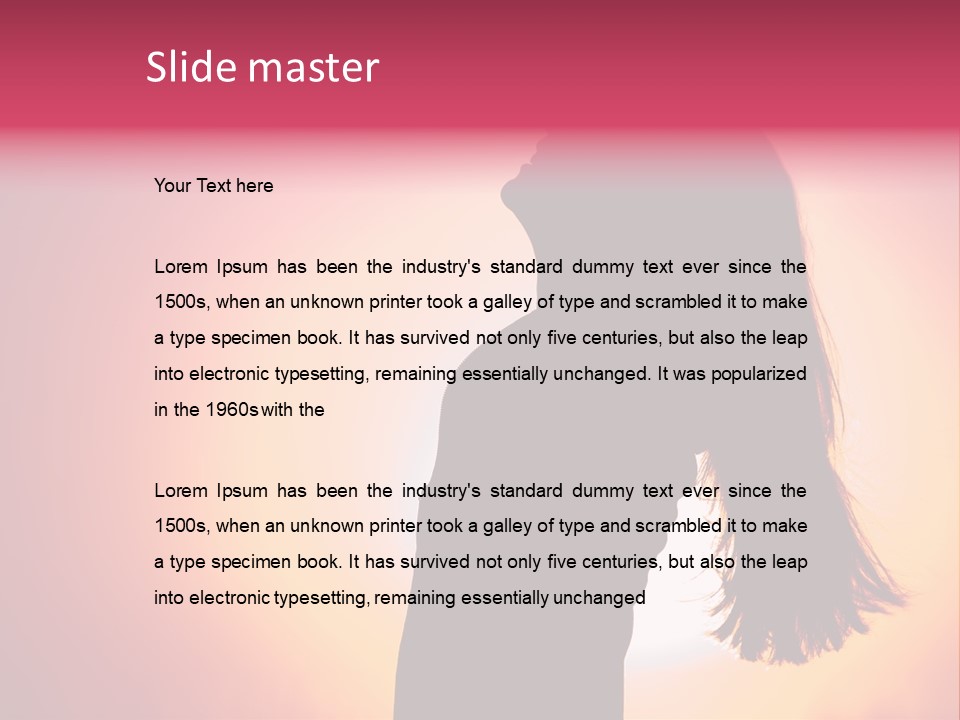 Model Leisure  PowerPoint Template