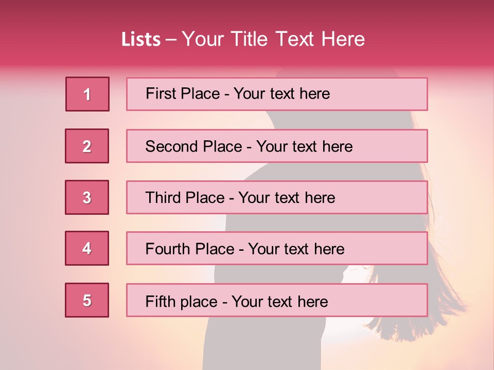 Model Leisure  PowerPoint Template