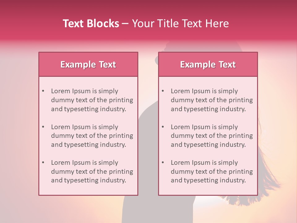 Model Leisure  PowerPoint Template