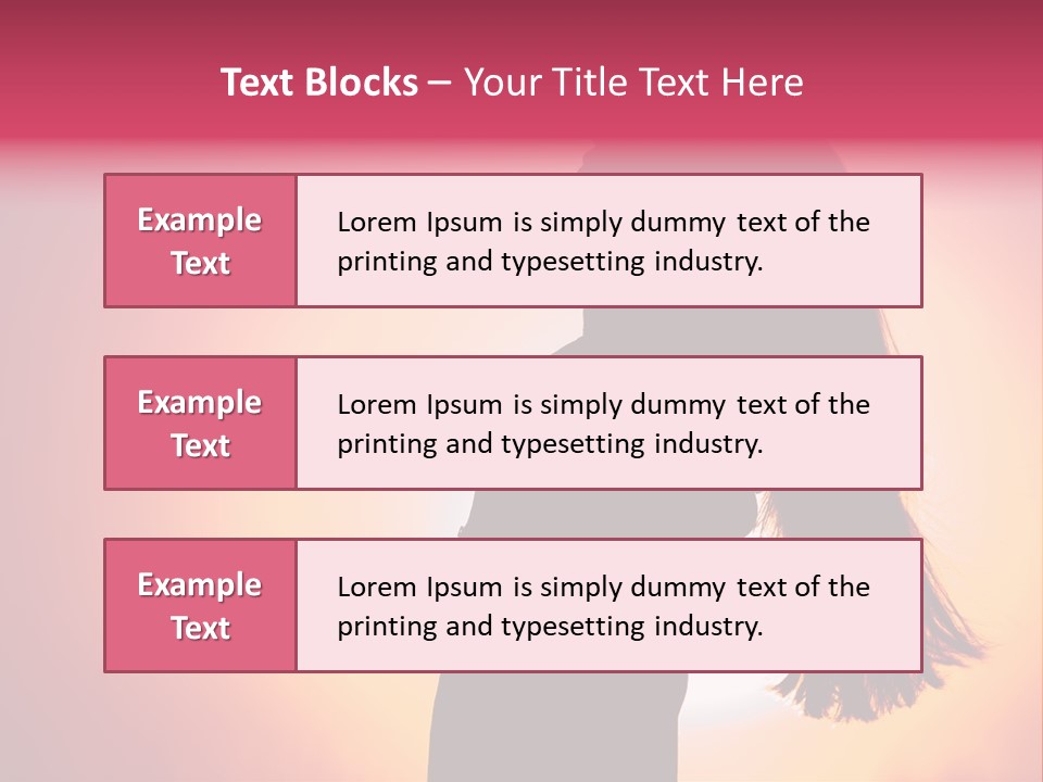 Model Leisure  PowerPoint Template