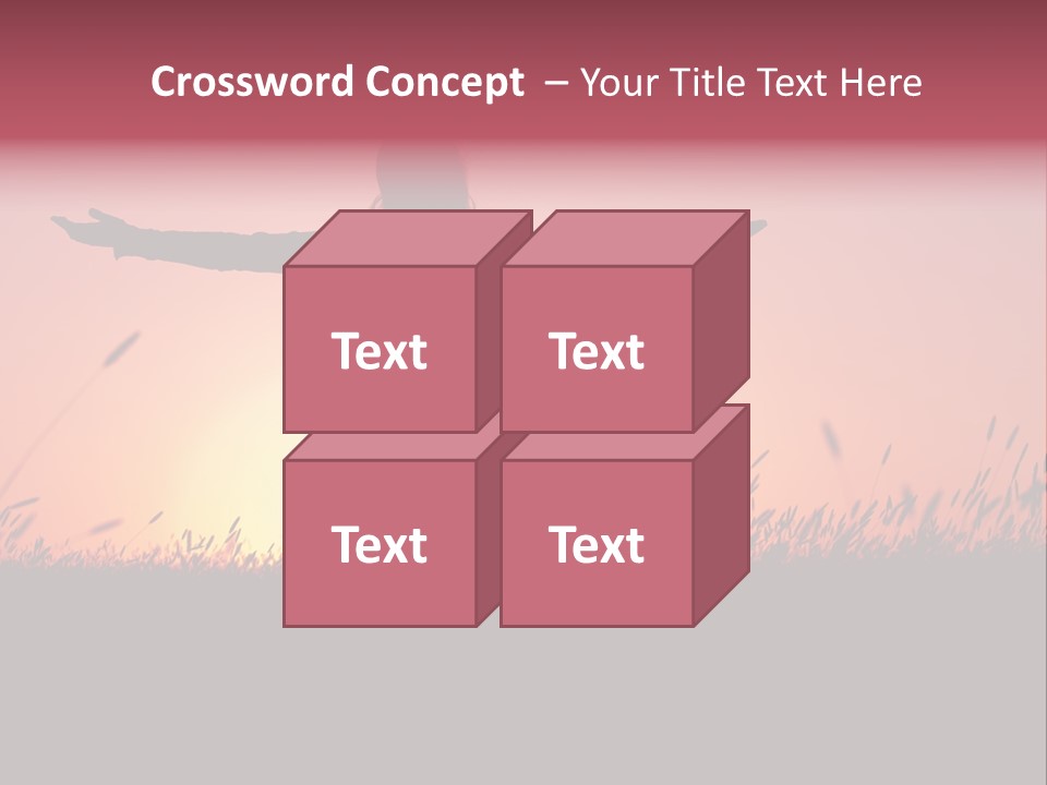 Woman Person Outdoor PowerPoint Template