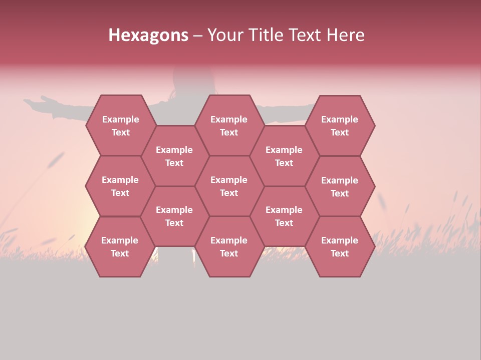 Woman Person Outdoor PowerPoint Template