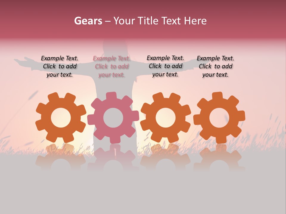 Woman Person Outdoor PowerPoint Template