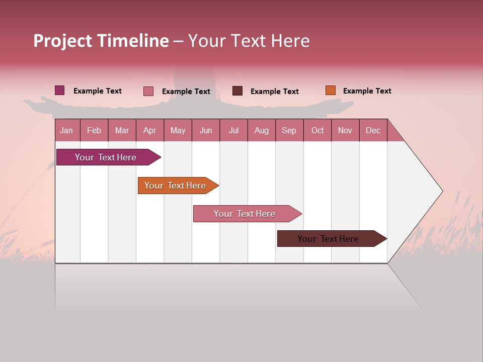 Woman Person Outdoor PowerPoint Template