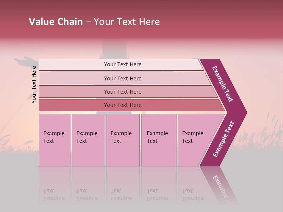 Woman Person Outdoor PowerPoint Template
