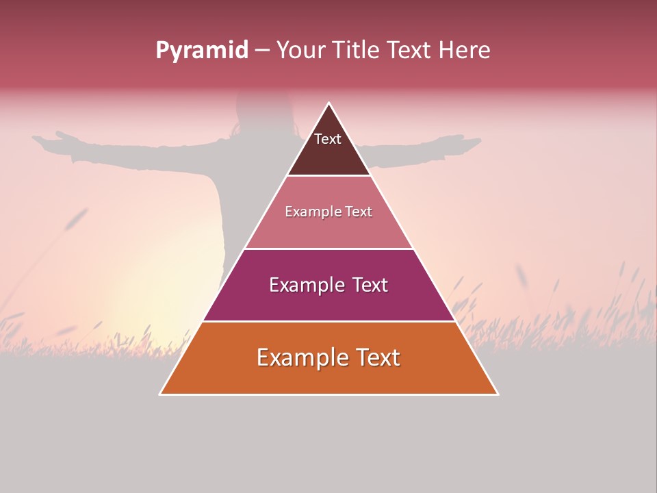 Woman Person Outdoor PowerPoint Template