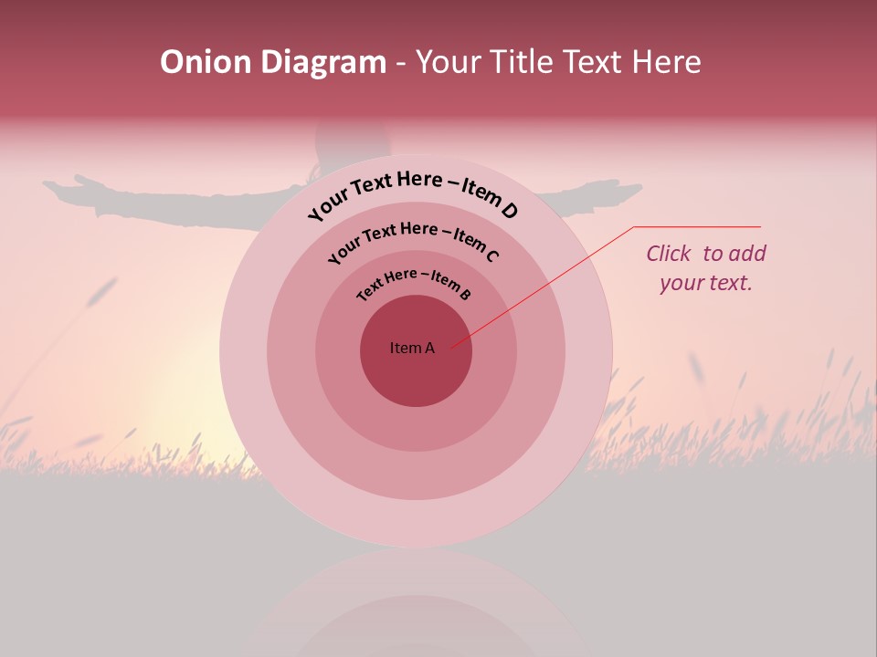 Woman Person Outdoor PowerPoint Template