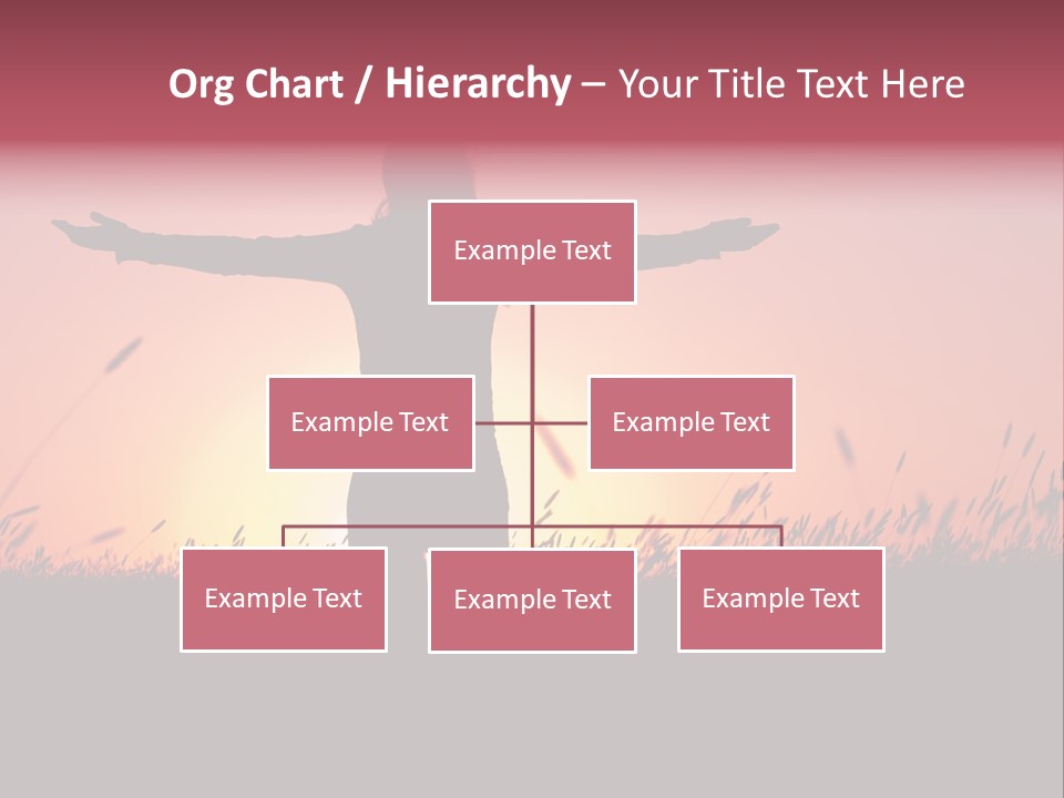 Woman Person Outdoor PowerPoint Template