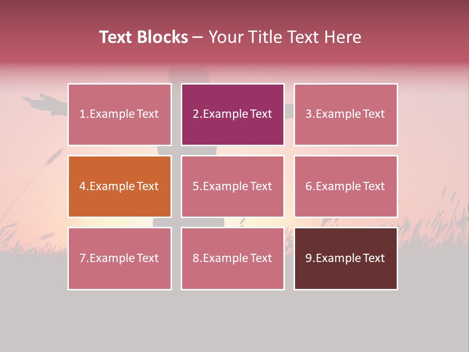 Woman Person Outdoor PowerPoint Template