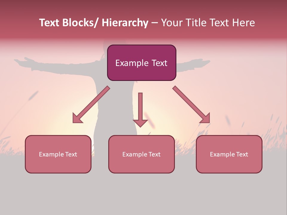 Woman Person Outdoor PowerPoint Template