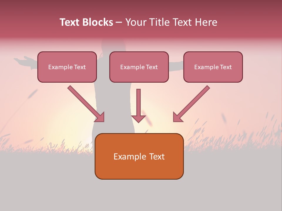 Woman Person Outdoor PowerPoint Template