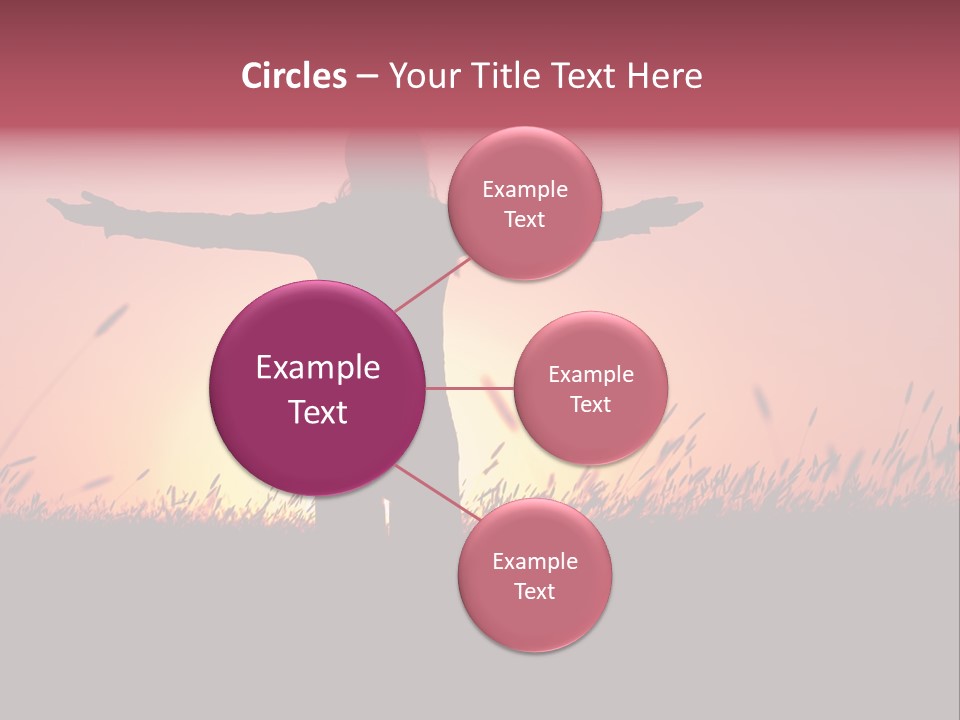 Woman Person Outdoor PowerPoint Template